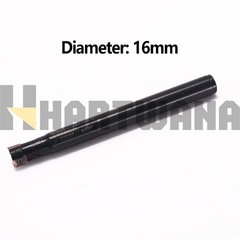 16mm 90 Degree Square Shoulder End Mill 2 Flute Indexable Milling Inserts APKT
