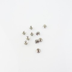 Dental Orthodontic Lingual Buttons Bondable Ceramic Round/Rectangular Base 10Pcs