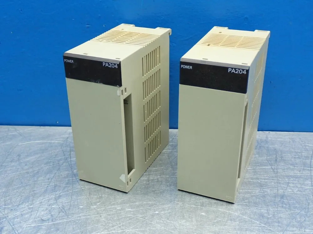 OMRON SYSMAC C200 POWER SUPPLY MODULE, 2PCS C200HW-PA204