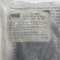 Firex Smoke Alarm Accessory Module 0498 NEW SEALED