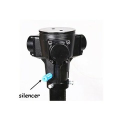TECHTONGDA 50 Gallon Pneumatic Stainless Steel Rung Barrel Mixer Used for Paint