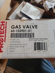Protech 60-103901-01 Gas Valve White Rodgers 36J23-502 1/2″x1/2″