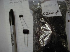 SILVER MICA caps,Ass’t , mix & match U choose 40 pcs. NOS 65 values, New Values