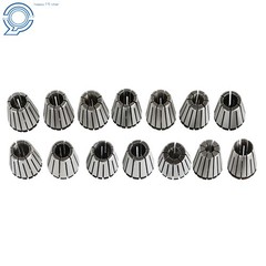 NEW 14Pcs ER20 Spring Collet Set 1/16″-1/2″ CNC Super Precision 3/8 1/4 1/8