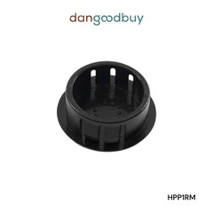 1″ Hole Nylon Locking Panel Plugs Black/White Dome Cover 1 3/16″ Top Width