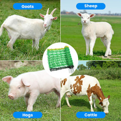 Electric Fence Netting, 42.5″ H X 164’L, Electric Netting Fence for Cattle, Shee