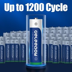 Deleepow Nimh 3300Mah Aa Rechargeable Batteries 16 Pack 1.2V Aa Rechargeable
