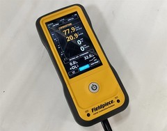 Fieldpiece CAT45 Combustion O2 CO Sensor Gas Analyzer Draft Pressure Meter