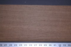 Fumed Oak Raw Wood Veneer Sheet 9 x 49 inches 1/42nd thick F7627-49