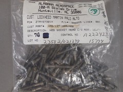 76pcs AL Aerospace NAS1351N08LN20 Allen Socket Cap Head M4-.7 x 35.6mm NEW