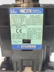 HYUNDAI HMC37N W22 (400-440V) 50/60Hz MAGNETIC CONTACTOR (NEW) (FREE SHIPPING)