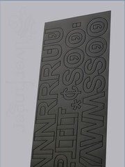 500+ Characters 1” VINYL LETTERS + NUMBERS Lettering Label Stickers Black Decals