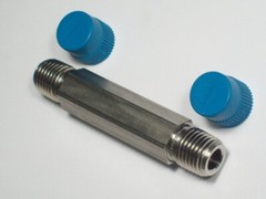 1 – Swagelok Stainless Steel 3″ Hex Pipe Nipple, 1/4″ Male NPT, SS-4-HLN-3.00