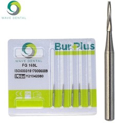 Wave Dental Carbide Burs FG 169L For High Speed Handpiece Friction Grip Midwest