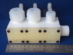 CKD GAMD402-X0194-03 Air Operated Valve for Chemical Liquids 0-0.3 MPa.