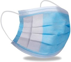 [50/100 PCS] Face Mask Disposable Non Medical Surgical 3-Ply Earloop Mouth Cover