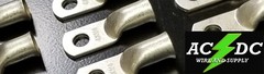 (1) 4 AWG Ring 1/4″ Hole Terminal Lug Tin Plated Copper Cable lug Gauge