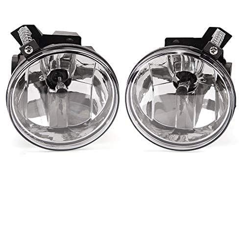 Front Bumper Fog Lights Durango 2001-2003 Dakota 2001-2004 Clear Lens LH RH