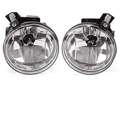 Front Bumper Fog Lights Durango 2001-2003 Dakota 2001-2004 Clear Lens LH RH