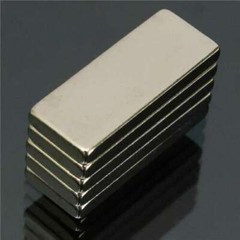 1-100Pcs Magnet N45 Rectangle Strong Block Bar Fridge Rare Earth Neodymium 25mm