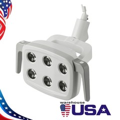 Oral LED Light Induction Lamp for Dental Unit Chair 6 LED Adjustable Brightness