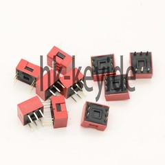 10PCS NEW 3P 3 Position DIP Switch Side Style 2.54mm Pitch Through Hole DIY Good