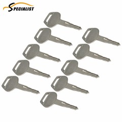 10pcs Keys 787 For Komatsu Heavy Equipment Key Excavator Dozer Loader Backhoe