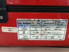 ARC MACHINES 207A Orbital Welder Power Supply 110V-220V AC 50/60 Hz 1 Phase