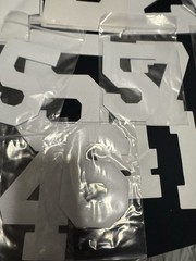 Large LOT VINYL & TWILL SPORTS 4″ 6″ 3″ 8″ NUMBERS Heat Transfer Press White