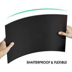 ABS Plastic Sheet 1/8 Inch Thick (3Mm) – 12″ X 8″, Black Waterproof Rigid Thermo