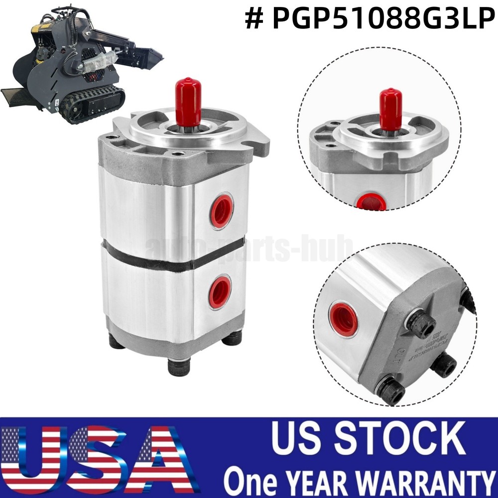 For PGP51088G3LP New Hydraulic Pump for Skid Steer Loader KTT23 FAST SHIP