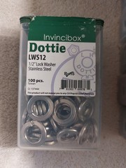 DOTTIE LWS12 1/2″ SS LOCK WASHER (BOX OF 100-PCS)