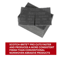 3M SB 7448 PRO Hand Pad 6 in x 9 in Hand Sanding Pad, Free Shipping, 3 bx