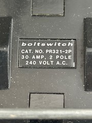 Boltswitch PR321-2P 30A 240V AC Disconnect Switch