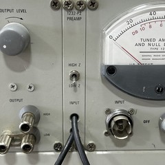 GenRad 1632-A Inductance Bridge + 1311-A Audio Oscillator + 1232-A Null Det.