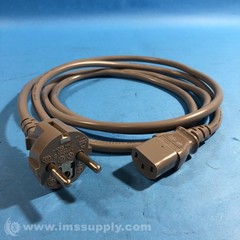 Kawasaki KP-4819D Double-Ended Power Cord, 16A, 250V FNIP