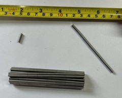 200 Quantity of Alnico5 Magnets 0.125×0.4687″