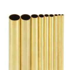 Brass Tube Brass Pipe Length 300mm Select Round Diameter 0.8mm – 25mm DIY Tube