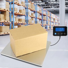 200kg 440lbs LCD Digital Postal Parcel Scales Platform Postage Shipping Weighing