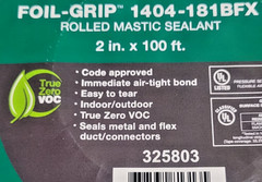 4 Rolls Carlisle Hard Cast 1404-181BFX Foil-Grip 2in x 100ft