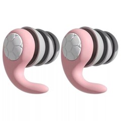 Reusable Silicone Ear Plugs Noise Cancelling Earplugs Protector Study Sleep Swim