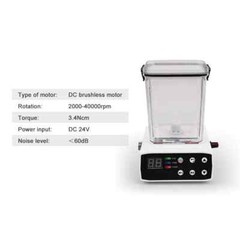 Dental Electric Micromotor Motor 1:5 Handpiece with Water Tank Portable Practice