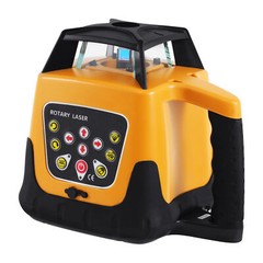 500m Self-leveling Red Laser Level 360 Rotating Rotary w/1.65M Tripod + 5M Staff