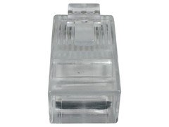 LOT OF 10 NEW RJ50 10P10C Modular Connector for Flat Cable Stranded Crimp