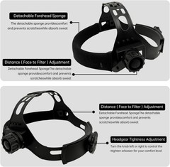 Auto Welders Darkening Helmet Welding Mask Solar Powered ARC TIG MIG Grinding