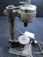 DUMORE Variable Spd. Bench Style Drill Press Watchmaker/Jewelers “Tested Works”