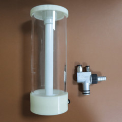 Test Electrostatic Powder Coating Cup Hopper with IG02/IG06/IG07 Powder Injector