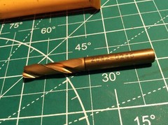 1 pc Unknown Brand .315 8mm 2-flute Solid Carbide TiN Drill 2042-0246 (151)
