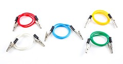 DENTAL BIB HOLDER CLIP FLEXIBLE RUBBER CHAIN – ASSORTED COLOR CODED