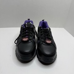 Skechers Work D’Lites SR Tottle Comp Toe Shoes Womens 9.5 BKPR Box Damage